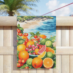 Fruits On Beach Towel