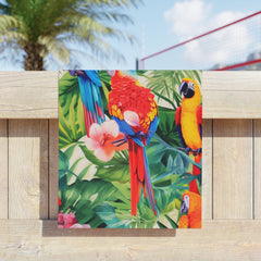 Parrot Beach Towel