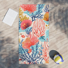 Marine Life Beach Towel