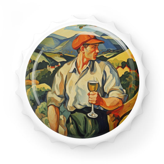 Paul Cezanne Portrait  Bottle Opener