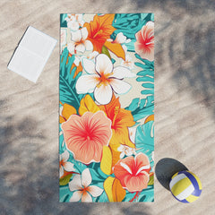 Flowers Beach Towel