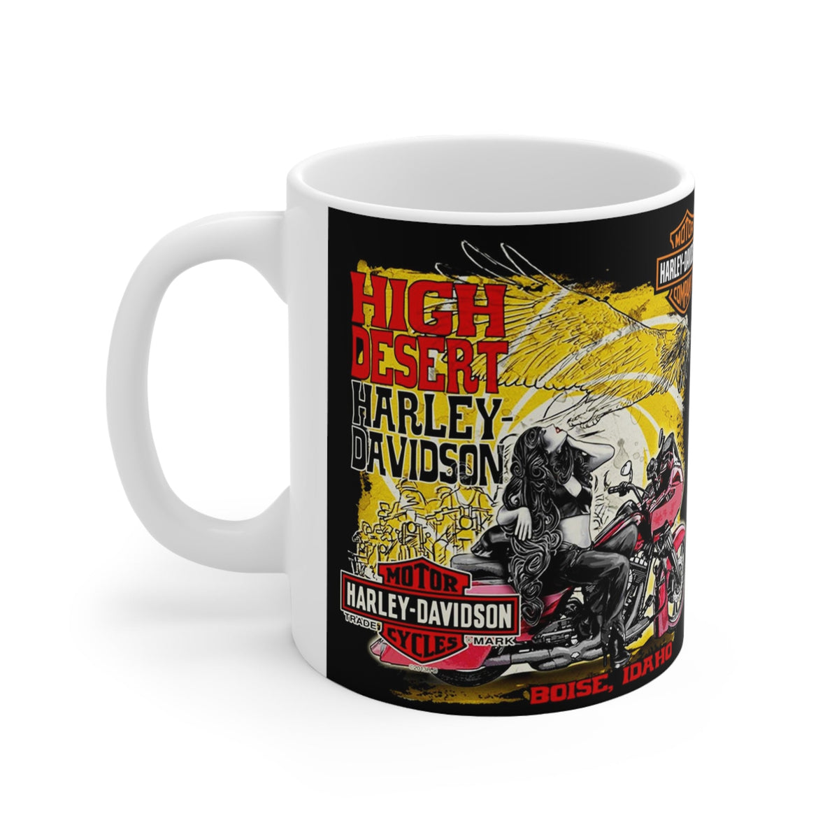 Harley Davidson Art Coffee Mug