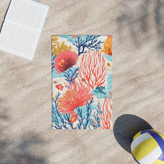 Marine Life Beach Towel