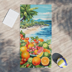 Fruits On Beach Towel