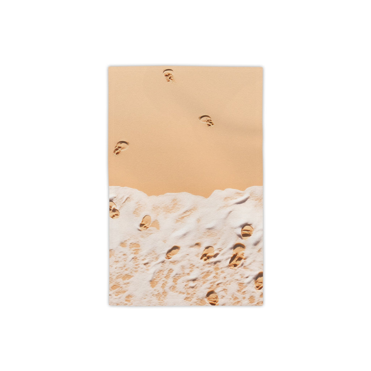 Footprints Beach Towel