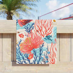 Marine Life Beach Towel