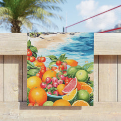 Fruits On Beach Towel