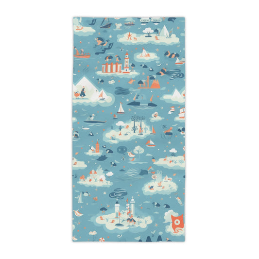 World Travel Beach Towel