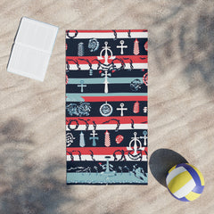 Nautical Beach Towel