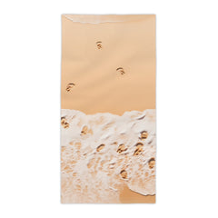 Footprints Beach Towel