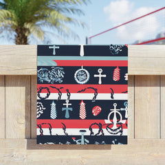 Nautical Beach Towel