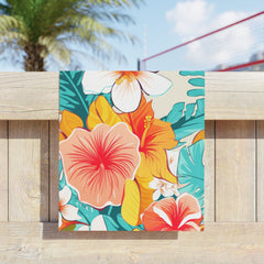 Flowers Beach Towel