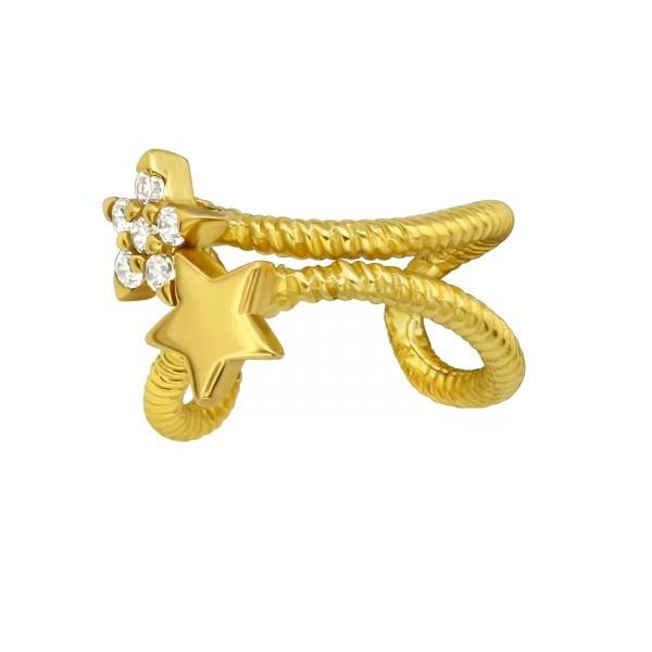 Gold Star Ear Cuff