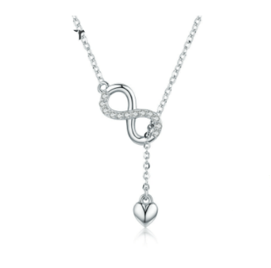 Silver Infinite Love Pendant