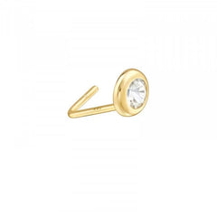 Gold Nose Stud - 3mm