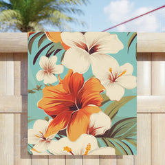 Flowers Beach Towel