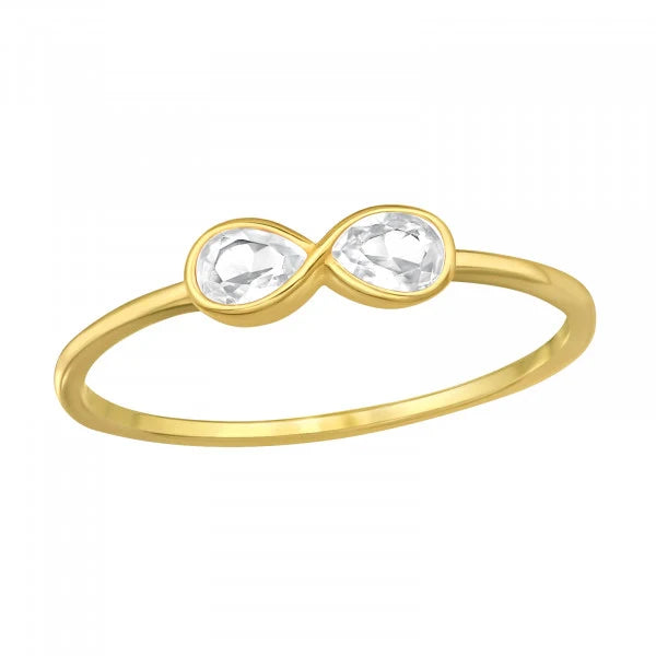 Gold Infinity Ring