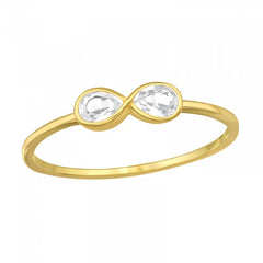 Gold Infinity Ring