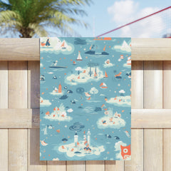 World Travel Beach Towel