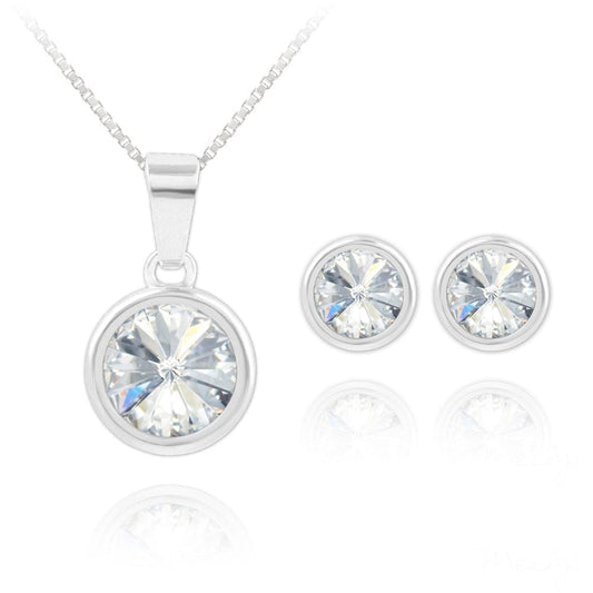 Silver Luxury Jewellery Set