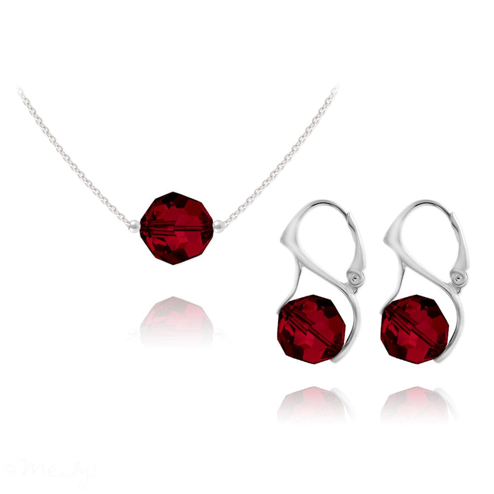 Siam Round Bead Fine Jewellery Set