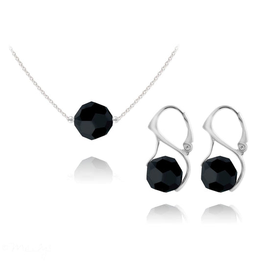 Jet Black Fine Jewellery Set