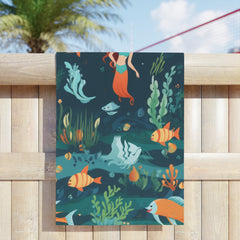 Mermaid Undersea Beach Towel