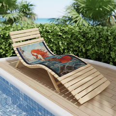 Modern Mermaid Beach Towel