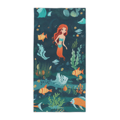 Mermaid Undersea Beach Towel