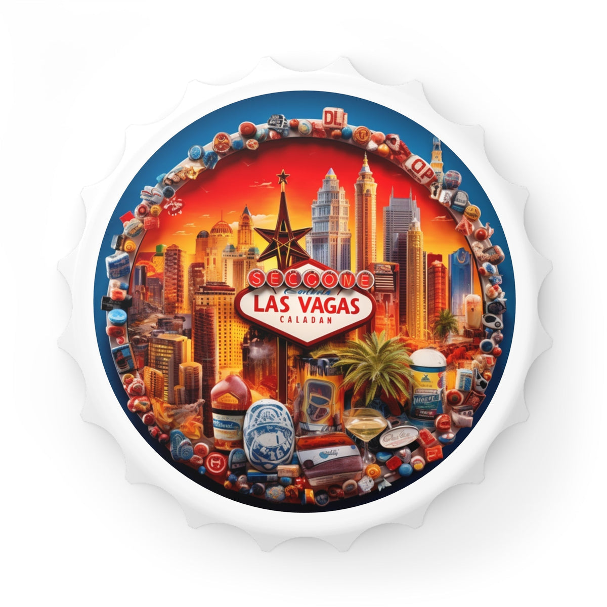 Las Vegas  Bottle Opener