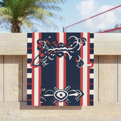 Nautical Theme Beach Towel