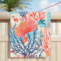 Marine Life Beach Towel