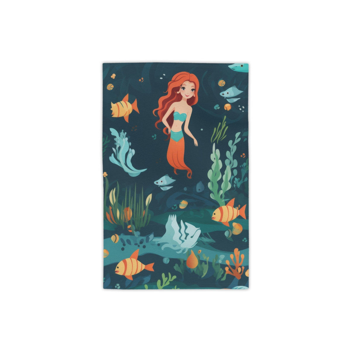 Mermaid Undersea Beach Towel