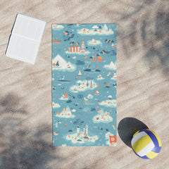 World Travel Beach Towel