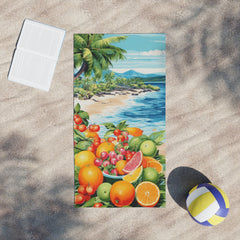 Fruits On Beach Towel