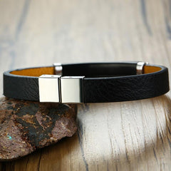 Personalize Leather Bracelet for Men