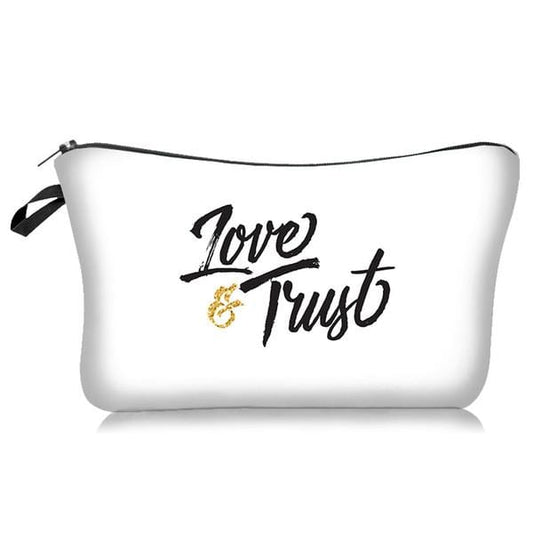 Love Trust Cosmetic Bag