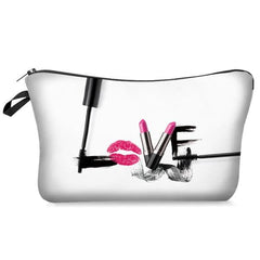 Love Cosmetic Bag for Travel