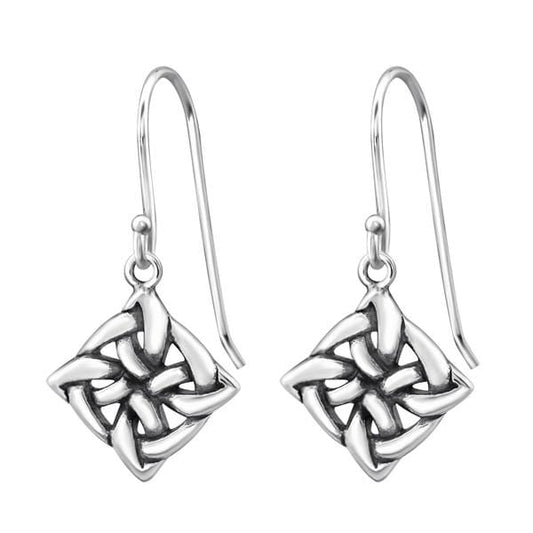 Silver Celtic Earrings