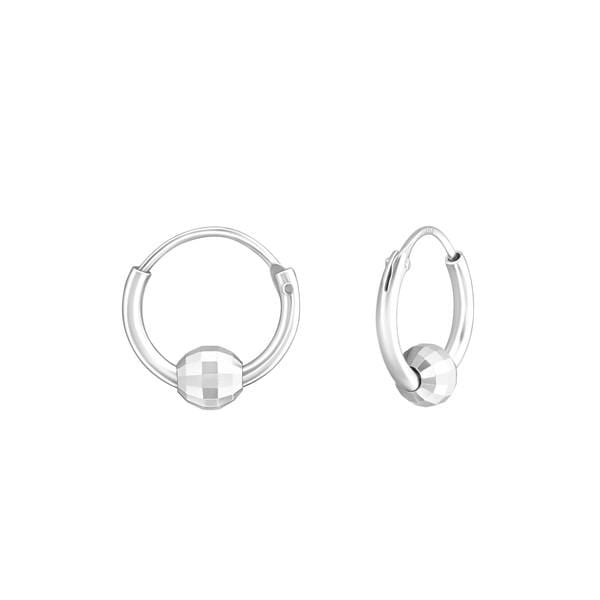 Silver Hoop Earrings