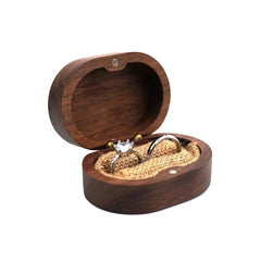 Wooden Wedding Ring Box