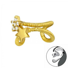 Gold Star Ear Cuff