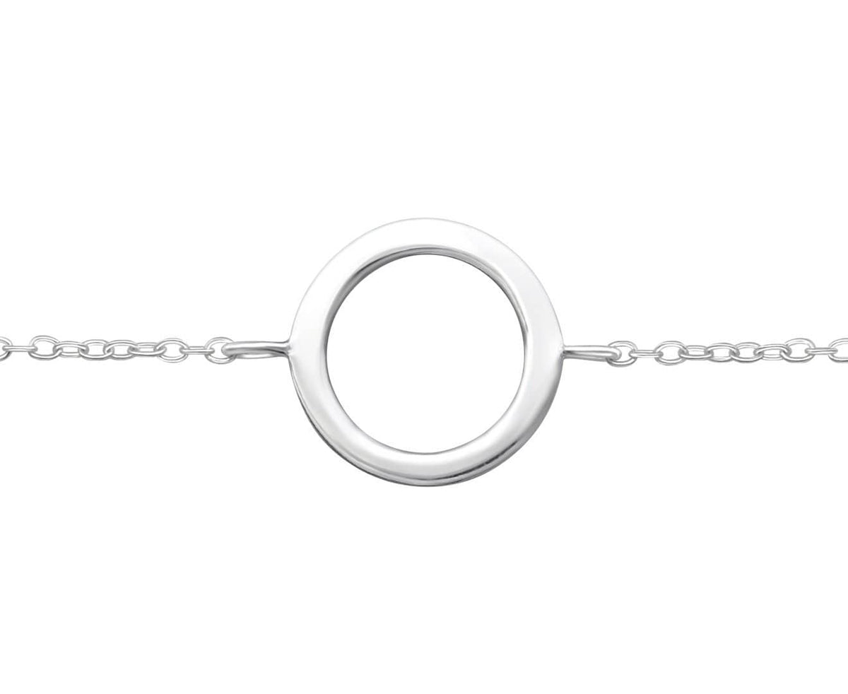 Sterling Silver Circle Bracelet