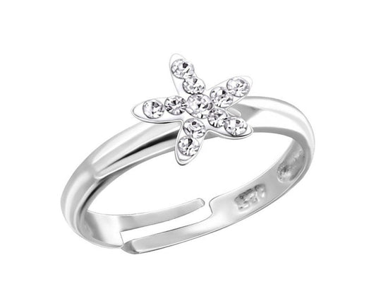 Kids Sterling Silver Star Ring