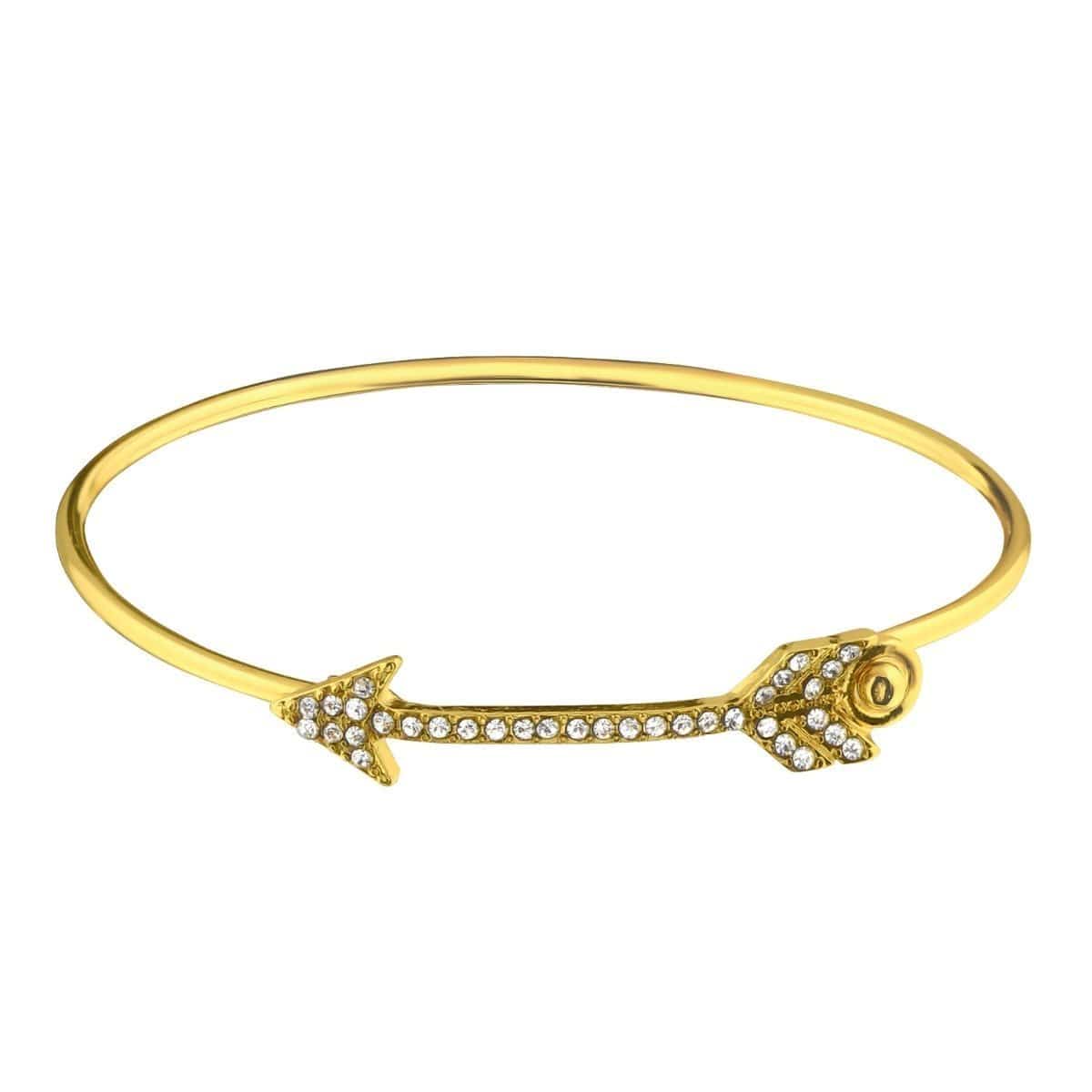 Arrow Charms Bangle Bracelet