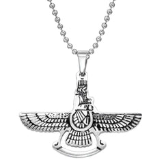 Stainless Steel Eagle Pendant Necklace