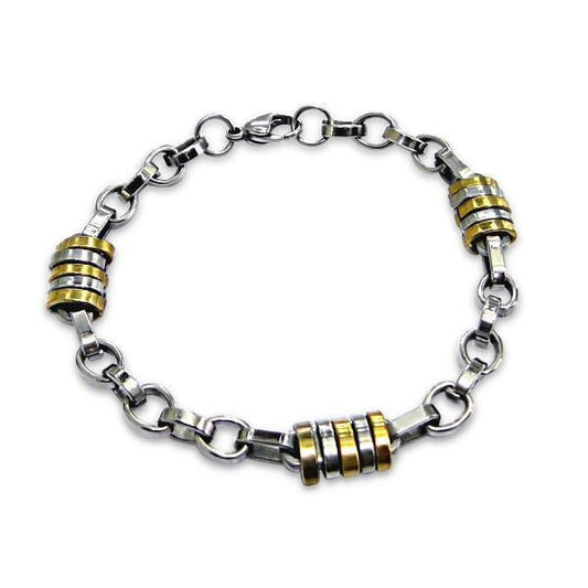 Men's Elegant Stainless Steel Bracelet 22 CM