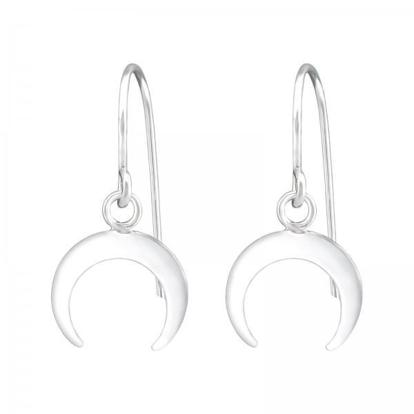 Silver Moon Earrings