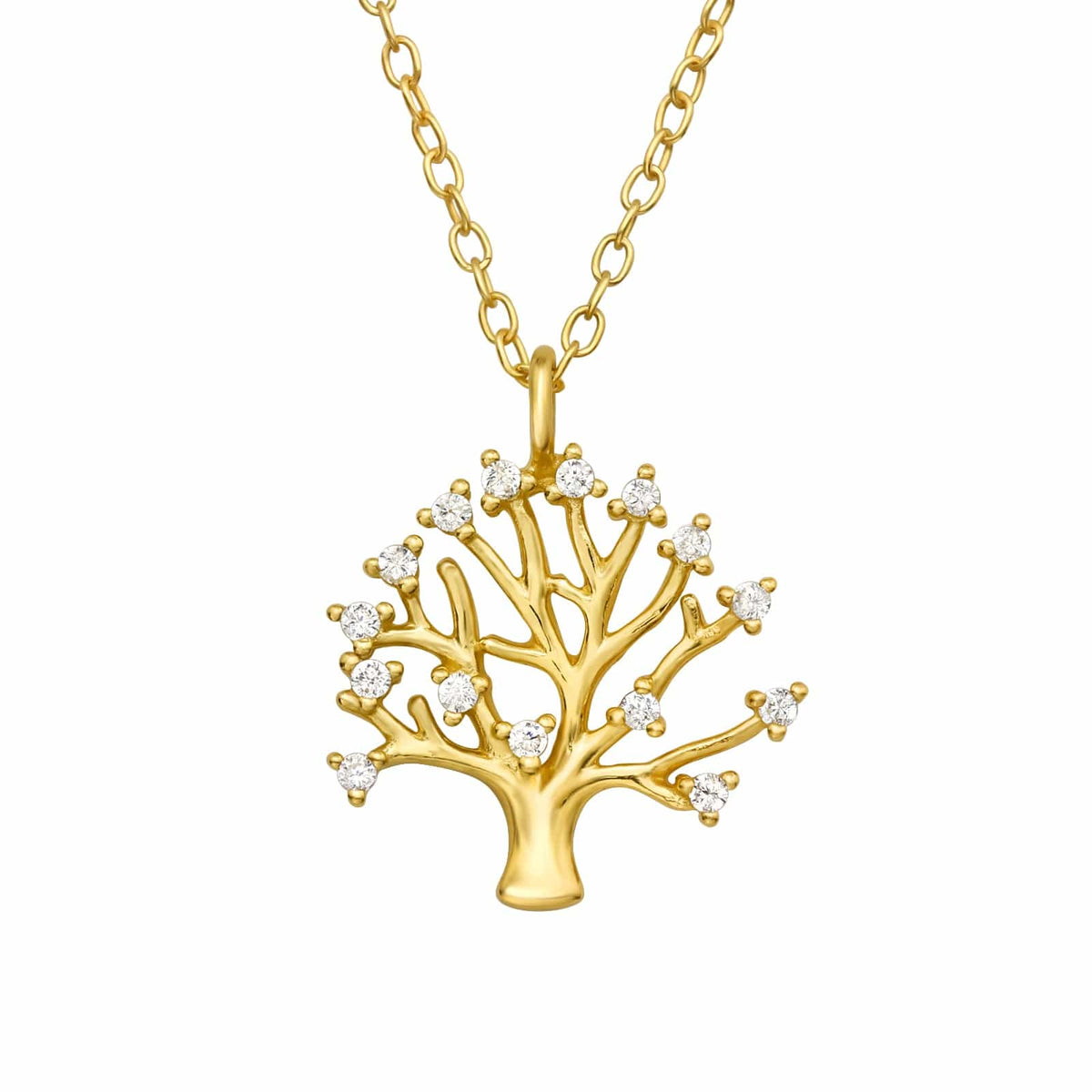 Gold Tree Of Life Necklace