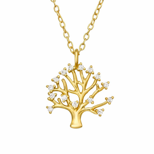 Gold Tree Of Life Necklace